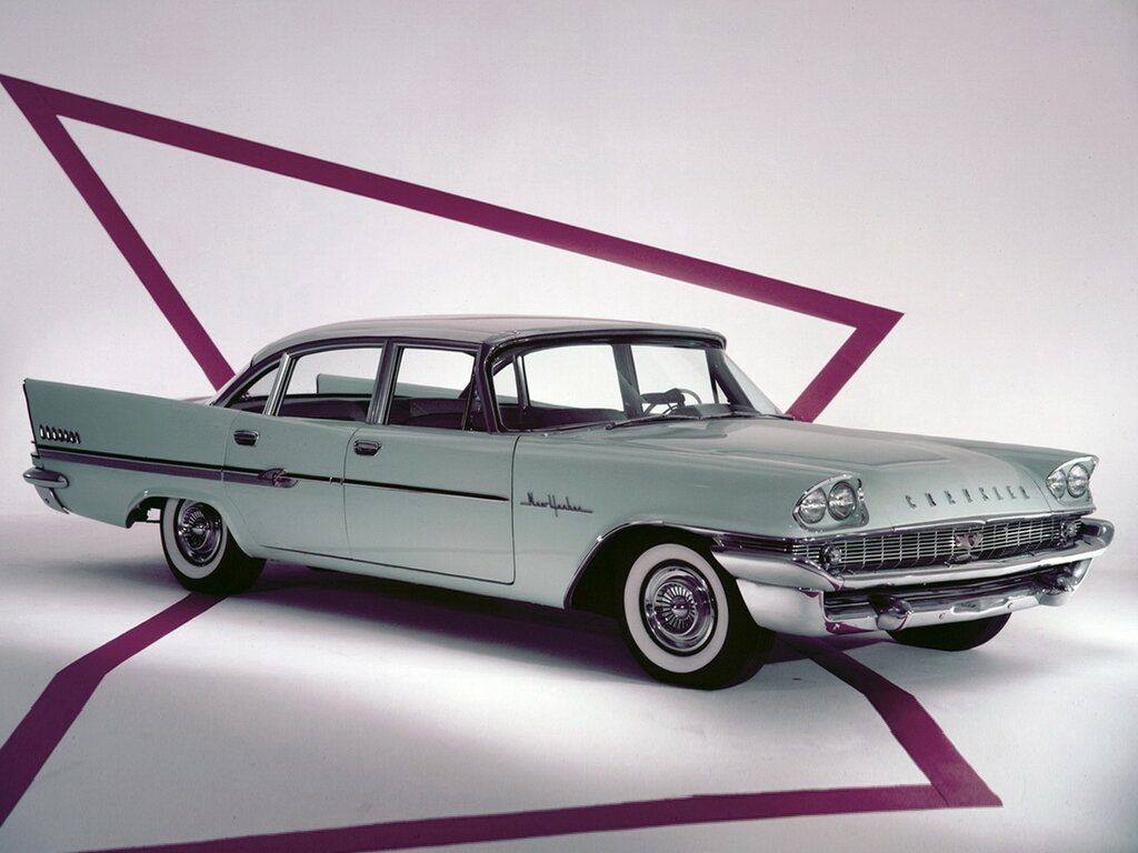 Chrysler New Yorker (H553, H554) 5 поколение, рестайлинг, седан (12.1957 - 10.1958)